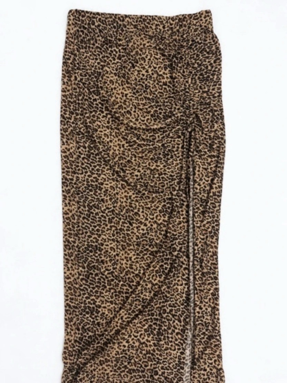 Shein Leopard Print Maxi Skirt